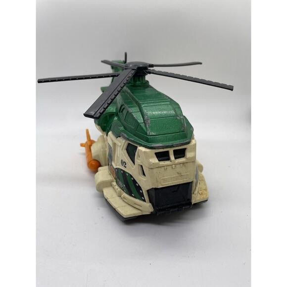 Matchbox Cloud Chopper On A Mission Mattel Die Cast Vehicle Green Alpha 0551 E - Picture 2 of 10